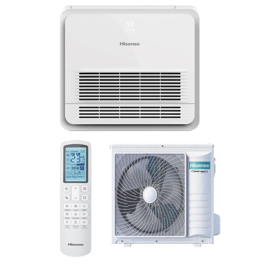 Сплит-система консольного типа, серия HEAVY EU DC Inverter R32 AKT-12UR4RK8/AUW-12U4RS8 WI-FI