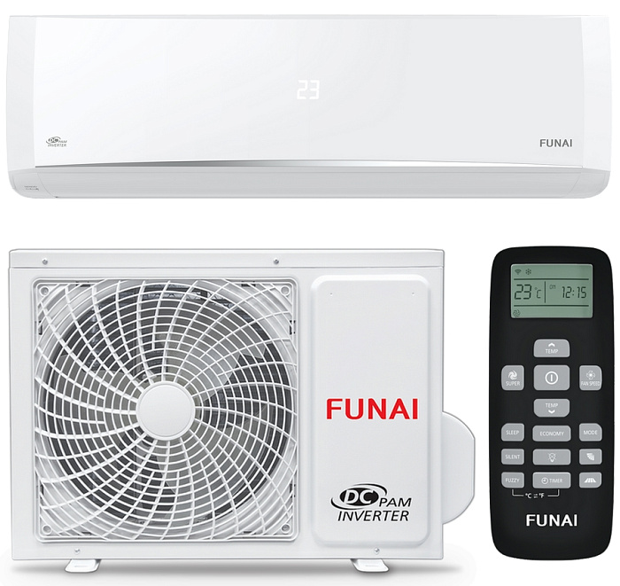 Настенный кондиционер Funai SENSEI DC Inverter RAC-I-SN75HP.D04